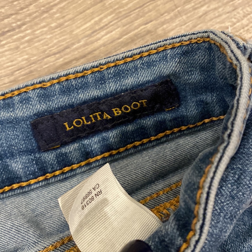 Lucky Brand Medium Wash Lolita Boot Jeans Sz 8/29 - Picture 6 of 8
